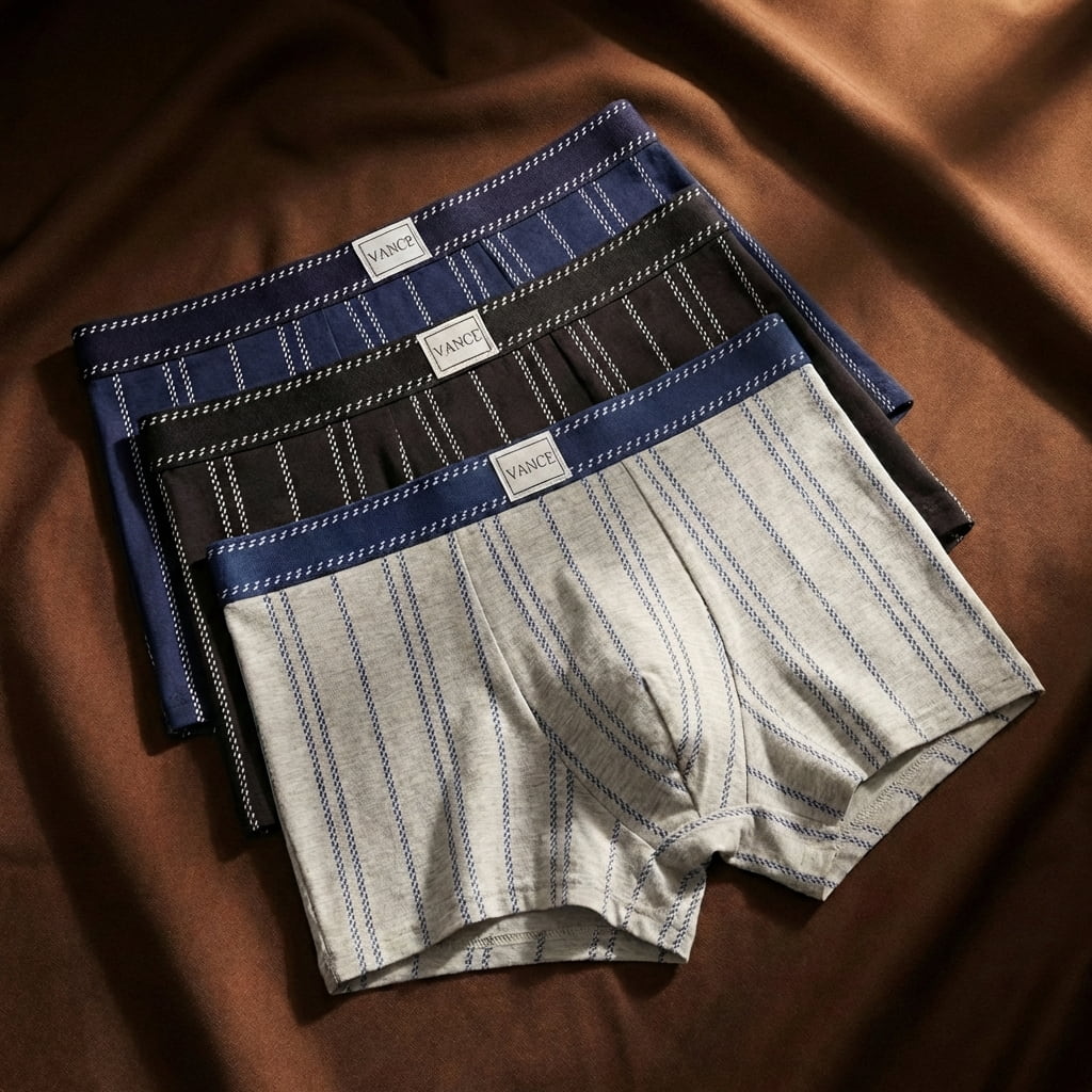 Vance Biologische Katoenen Boxershorts