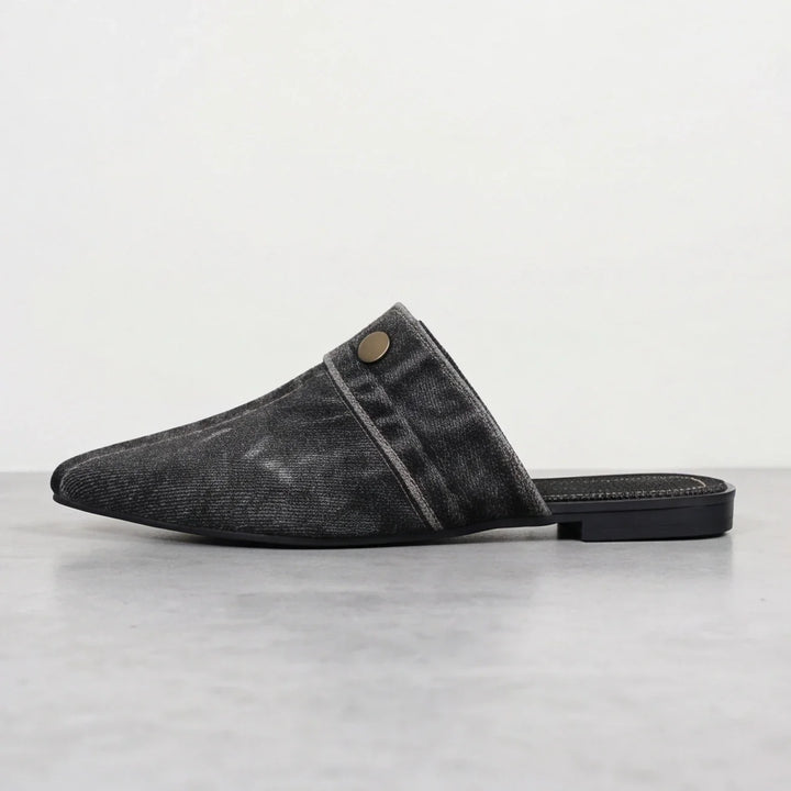 Doja Denim Slip-On Mule