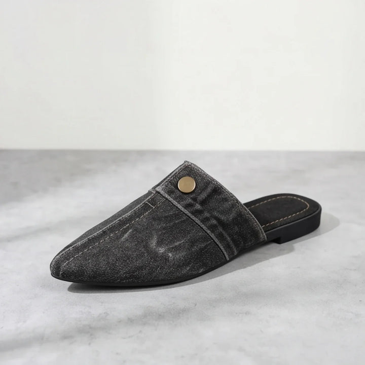 Doja Denim Slip-On Mule