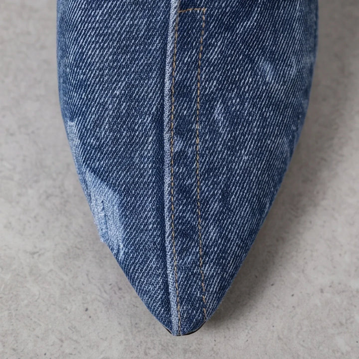 Doja Denim Slip-On Mule