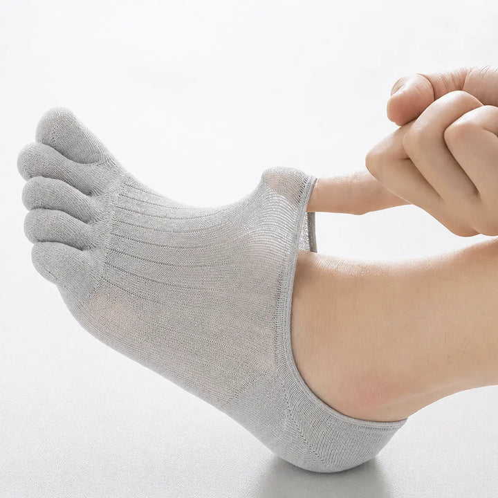 Onzichtbare Ademende Antislip Tenen Sokken