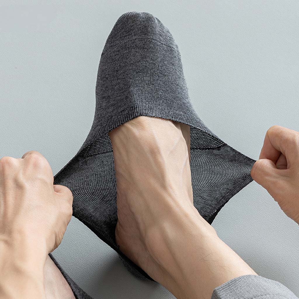 Onzichtbare Katoenen Antislip Sokken (3 Maten)