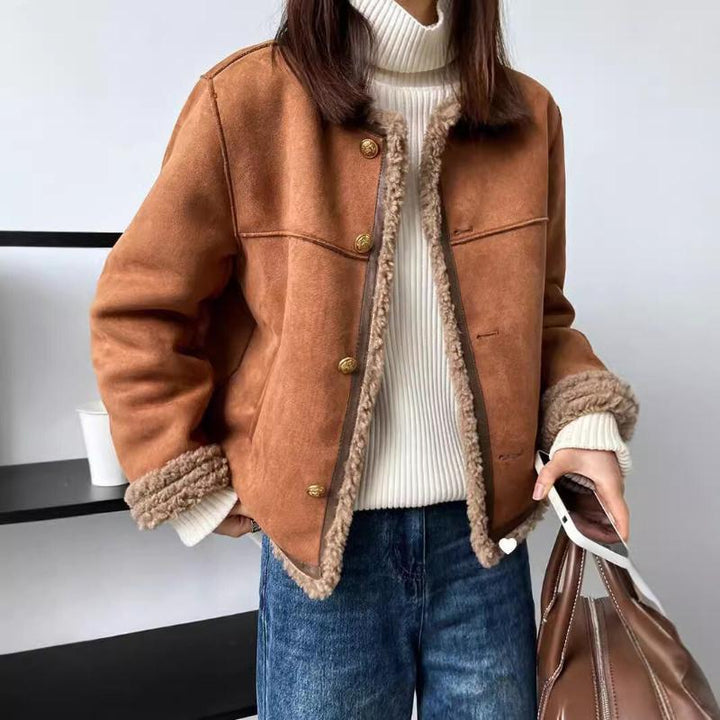 Aspen - Vintage Suede Stijl Jas