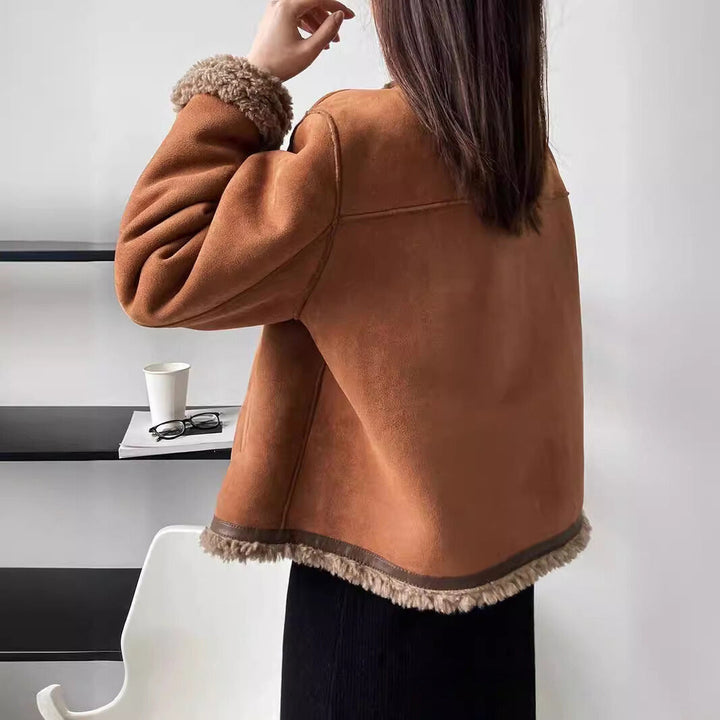 Aspen - Vintage Suede Stijl Jas