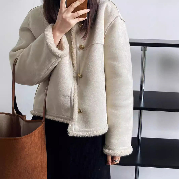 Aspen - Vintage Suede Stijl Jas