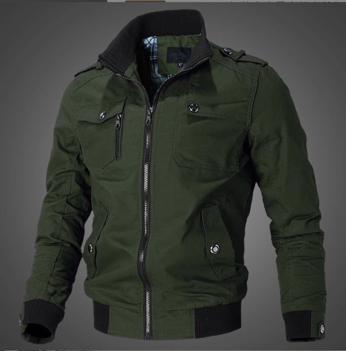 Gielbert™ Heren Stijlvolle Bomberjas