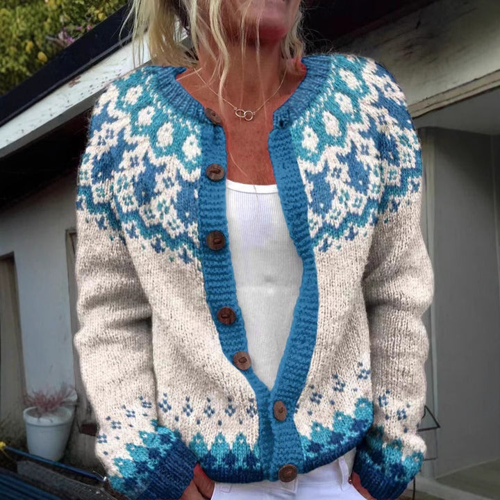 Eva | Vintage IJslandse Cardigan
