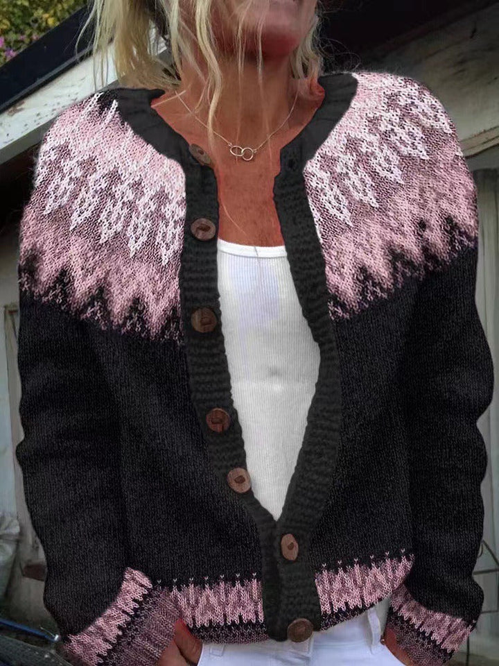 Lydia | Vintage IJslandse Cardigan