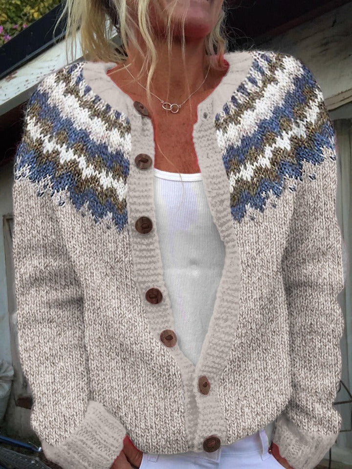 Peyton | Vintage IJslandse Cardigan