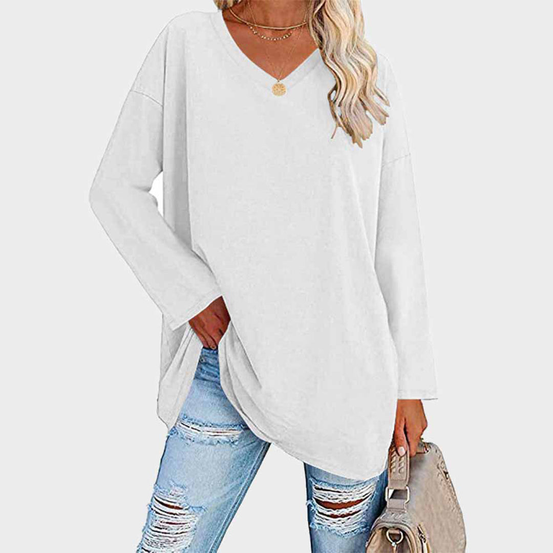Aiah – Elegante Top met Lange Mouwen