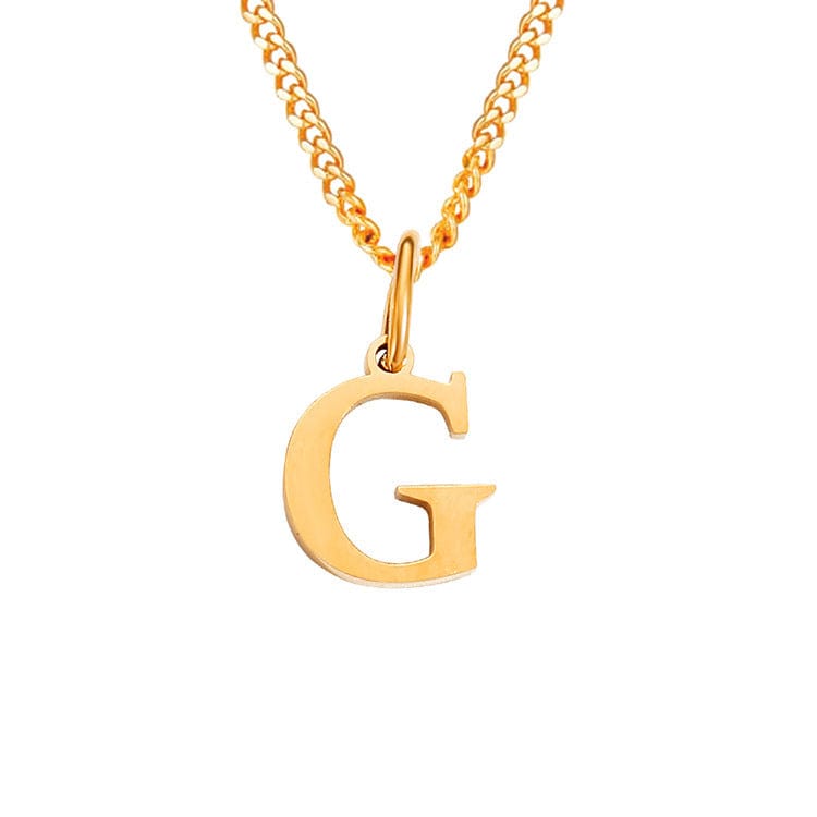 Alfabet | Dames Ketting - 14k Roestvrijstaal, Tijdloos en Elegant