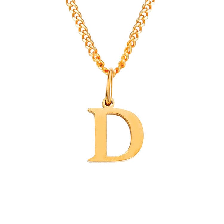 Alfabet | Dames Ketting - 14k Roestvrijstaal, Tijdloos en Elegant