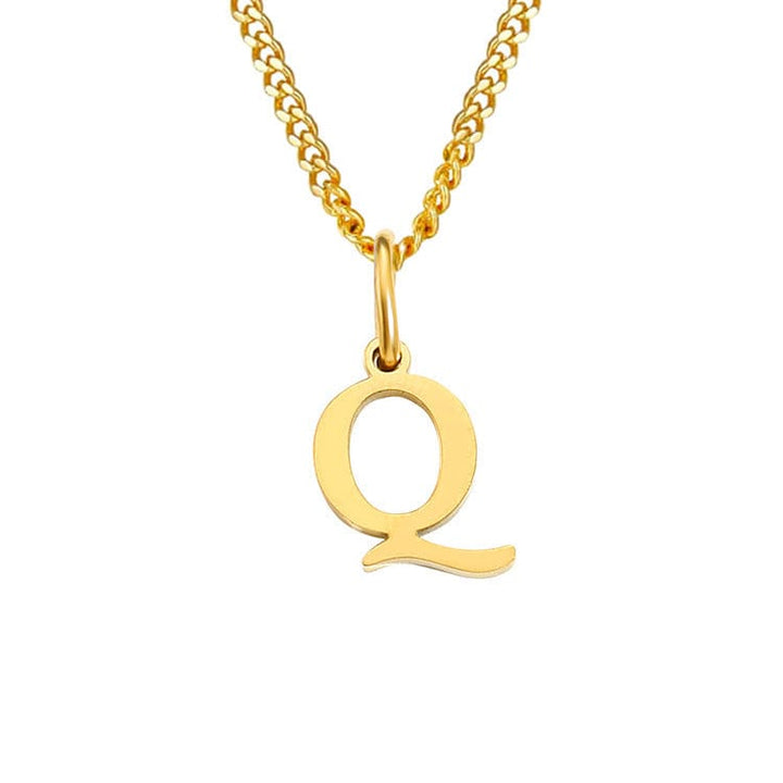 Alfabet | Dames Ketting - 14k Roestvrijstaal, Tijdloos en Elegant