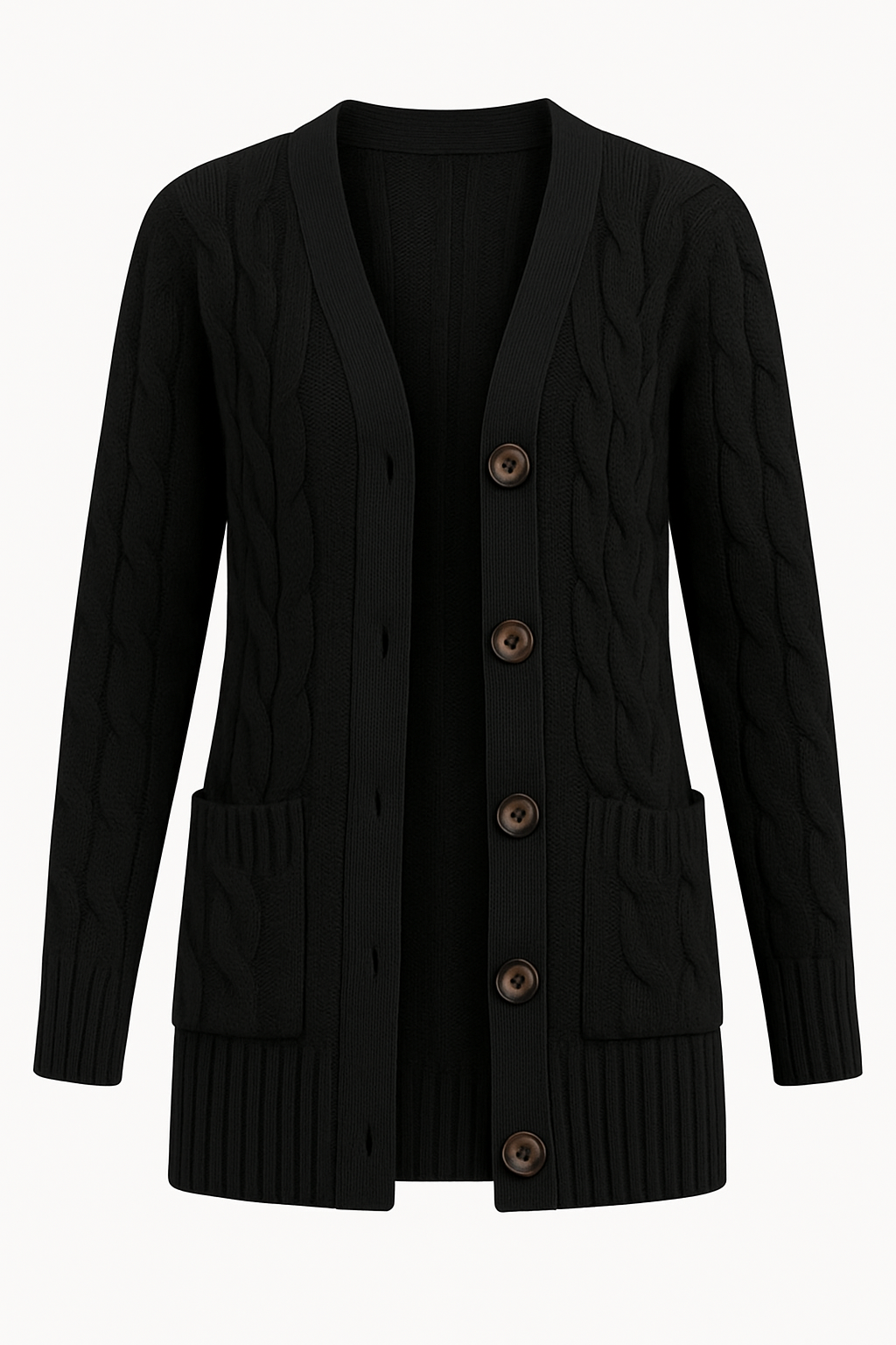 Cecilia | Dames Lente Kabelgebreid Vest
