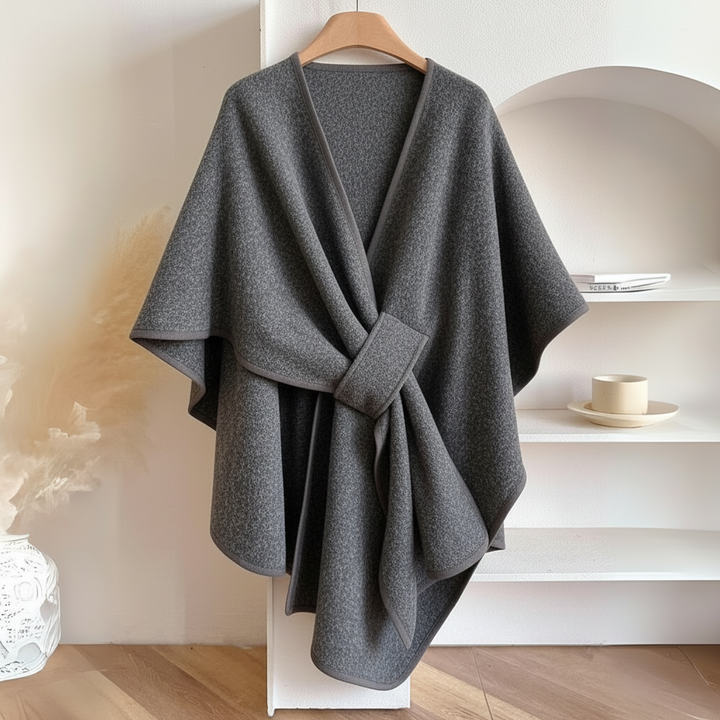 Emma | Dames Gedrapeerde Wikkel Vest Met Ceintuur