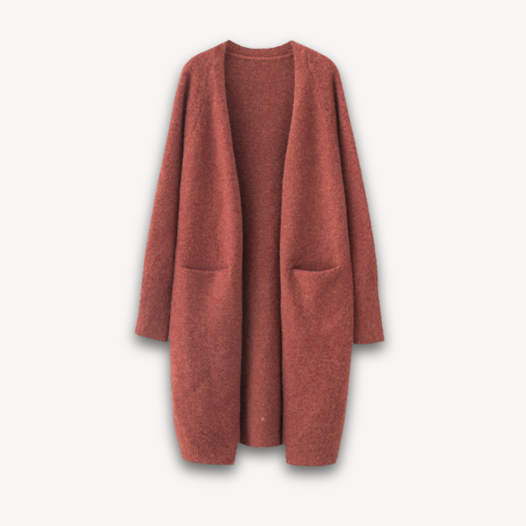 Cadence | Dames Lente Lange Open Front Cardigan