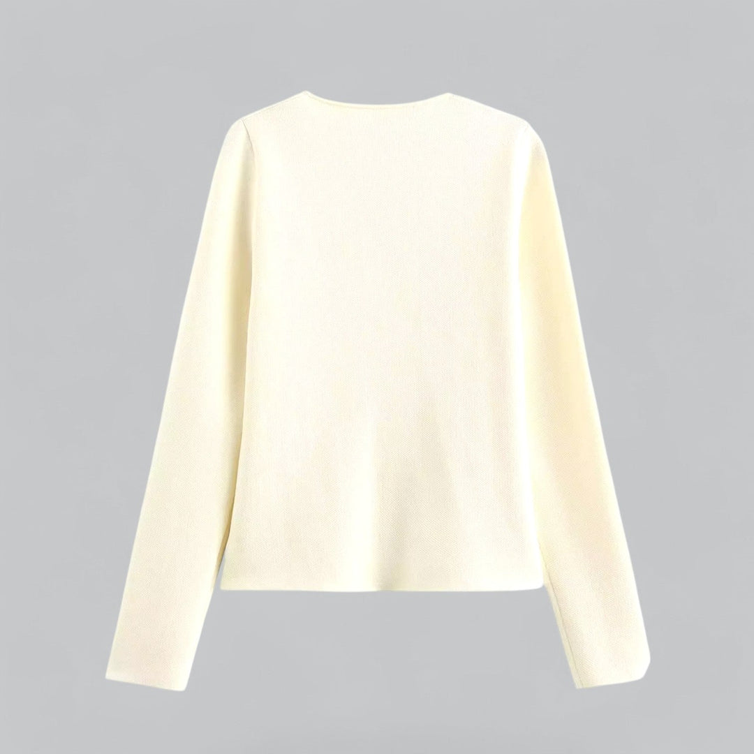 Jasmine | Dames Lente Minimalistisch Vest met Knopen