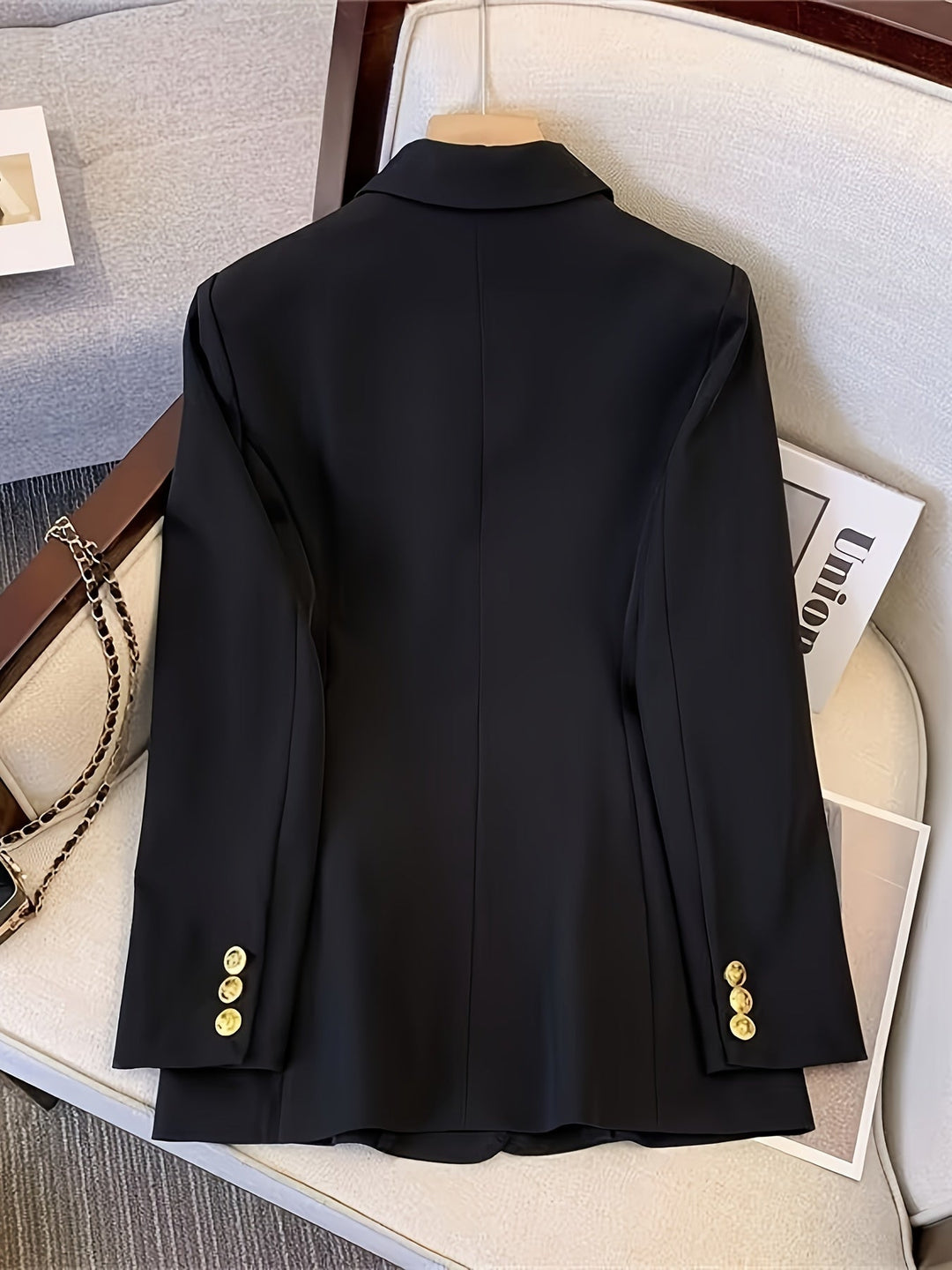 Abigail | Dames Tailored Blazer met Dubbele Knopen