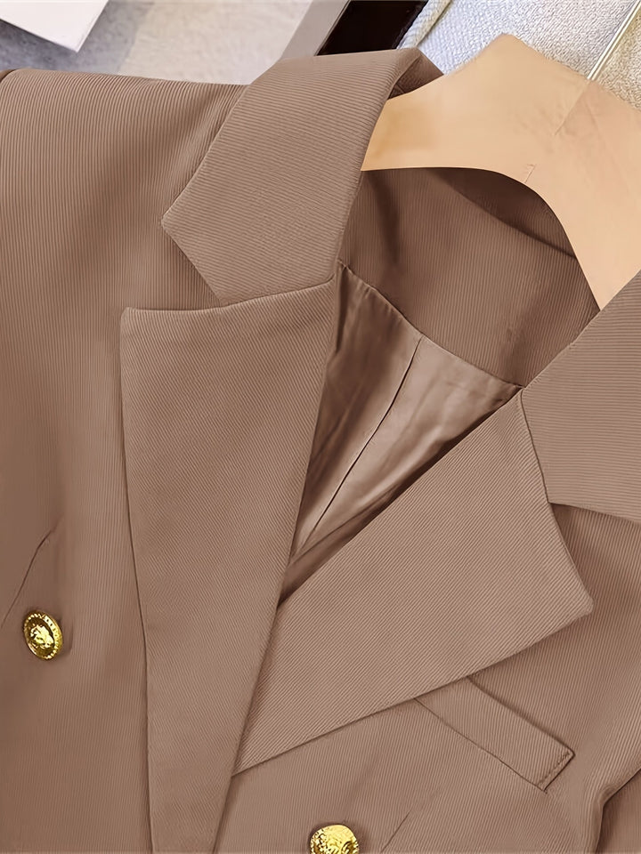 Abigail | Dames Tailored Blazer met Dubbele Knopen
