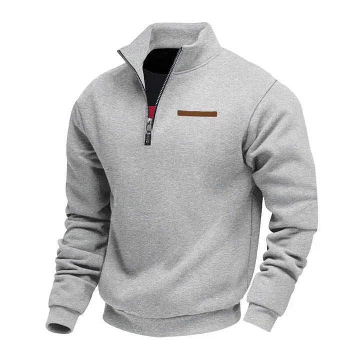 Heren Casual Fleece Pullover Sweatshirt