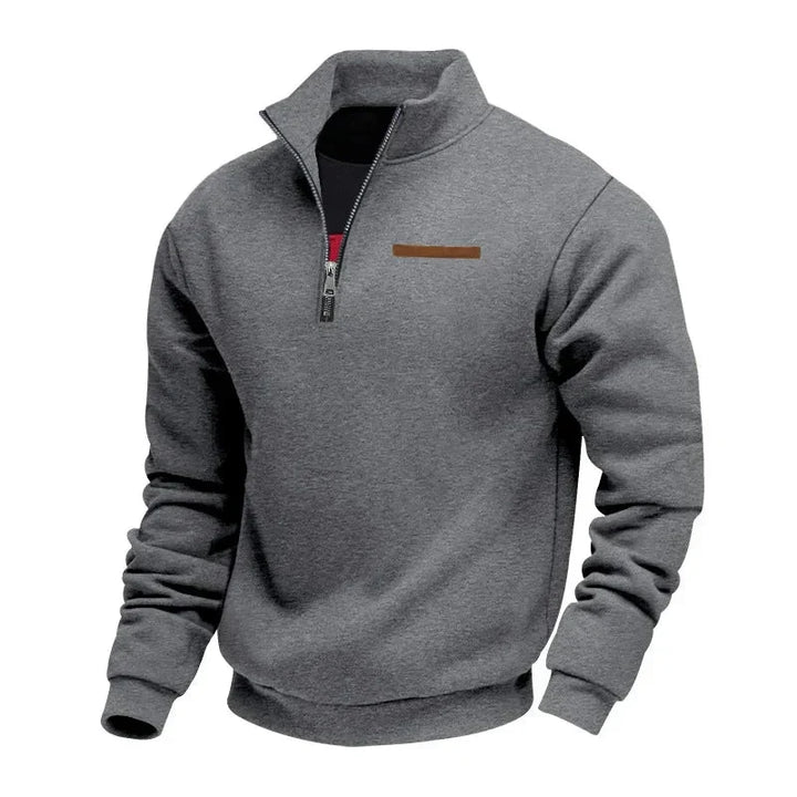 Heren Casual Fleece Pullover Sweatshirt