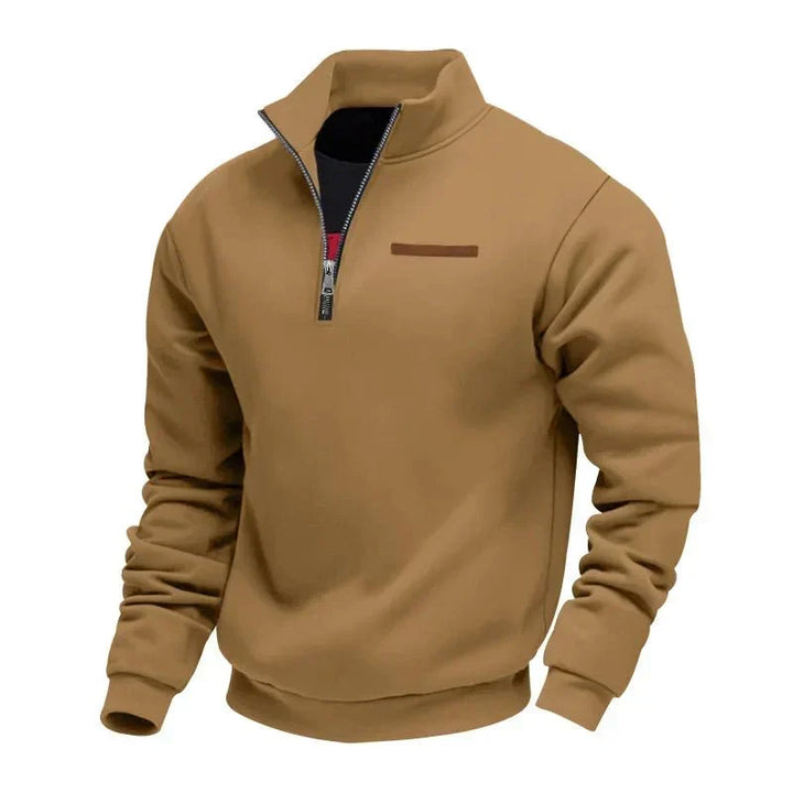 Heren Casual Fleece Pullover Sweatshirt