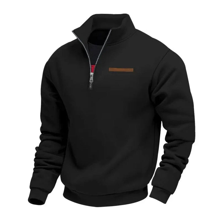 Heren Casual Fleece Pullover Sweatshirt