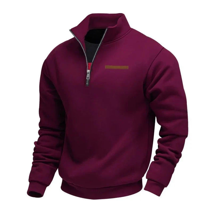 Heren Casual Fleece Pullover Sweatshirt