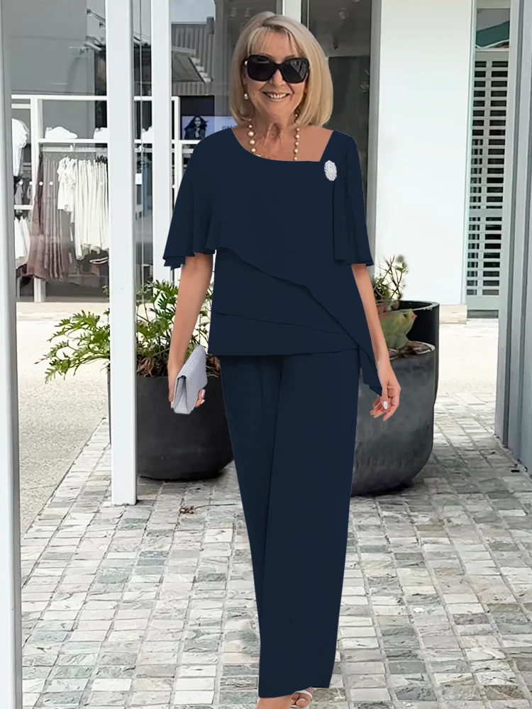 Sabrina | Dames Twee Delige Elegante Broek Set