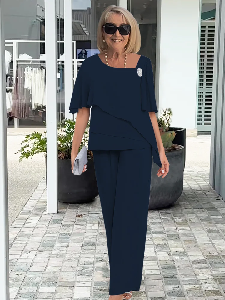 Sabrina | Dames Twee Delige Elegante Broek Set
