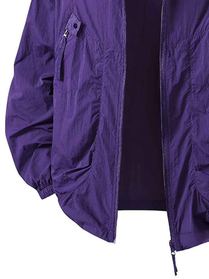 Dylan | Buitensport Waterdichte Windbreaker Jas met Verstelbare Kap