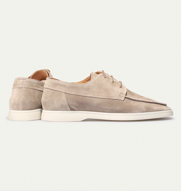 Van Dam | Stijlvolle Suède Veterschoenen voor Mannen