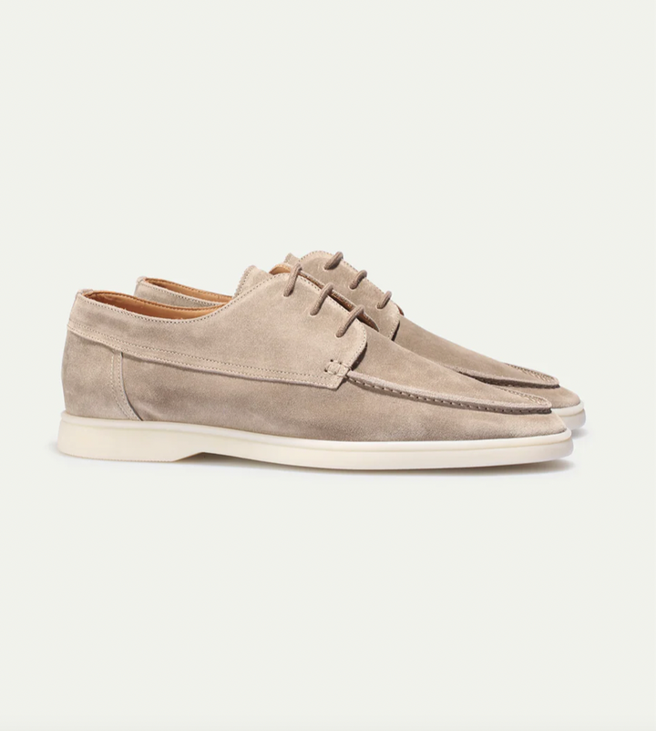 Van Dam | Stijlvolle Suède Veterschoenen voor Mannen