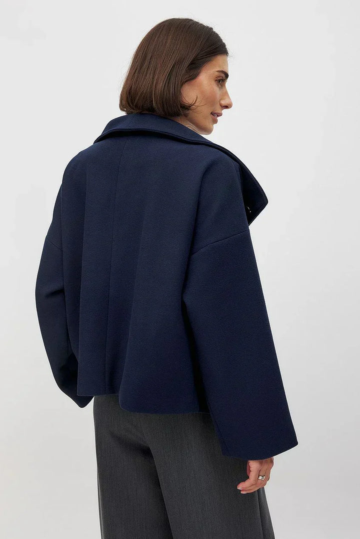 Zoë | Cropped Dubbelzijdig Minimalistisch Jasje