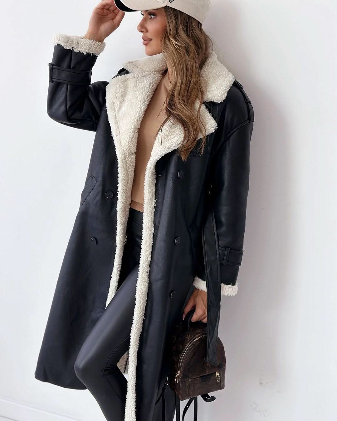 Ülkü | Dubbelzijdige Chic Ondergewaardeerde Trenchcoat