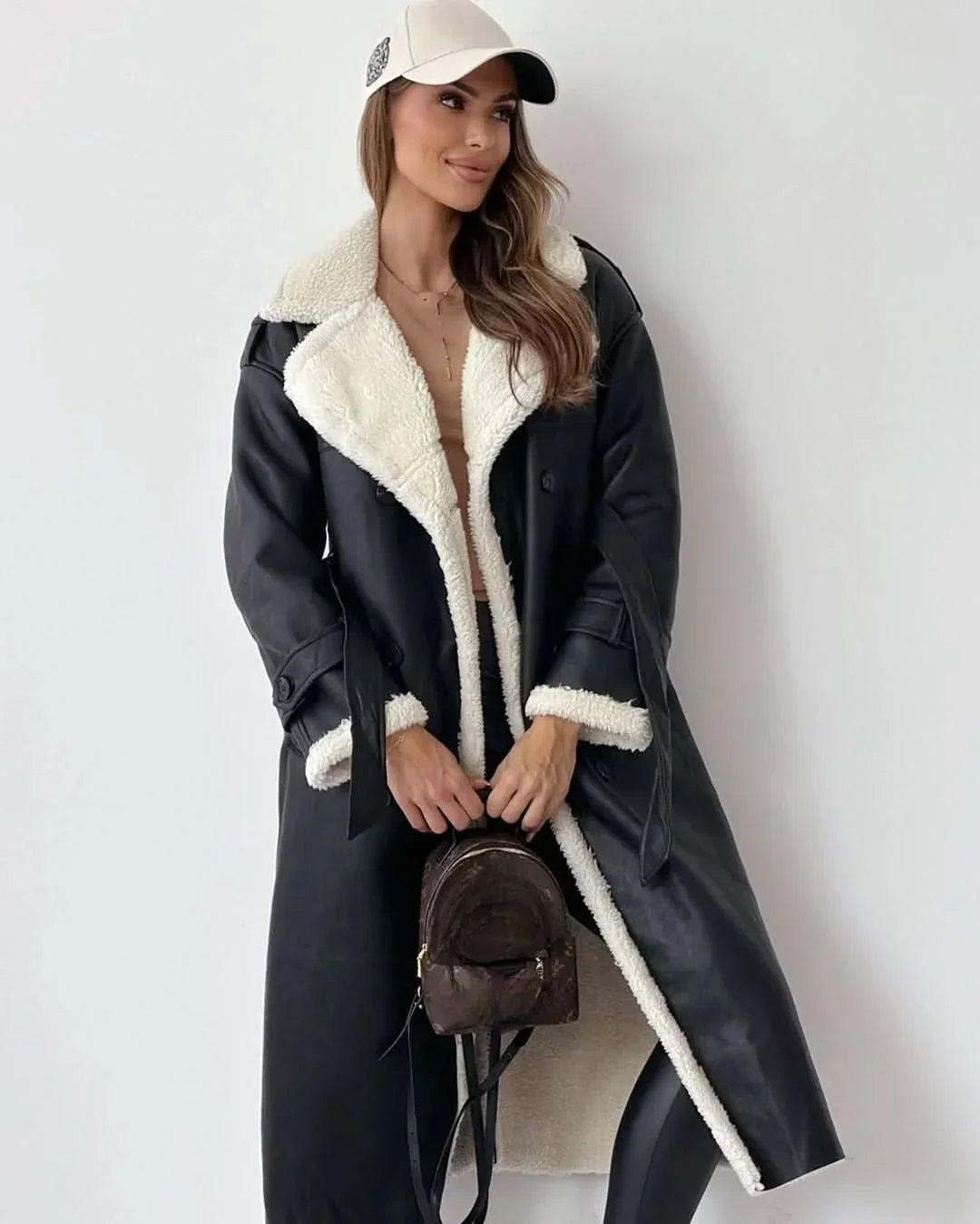 Ülkü | Dubbelzijdige Chic Ondergewaardeerde Trenchcoat