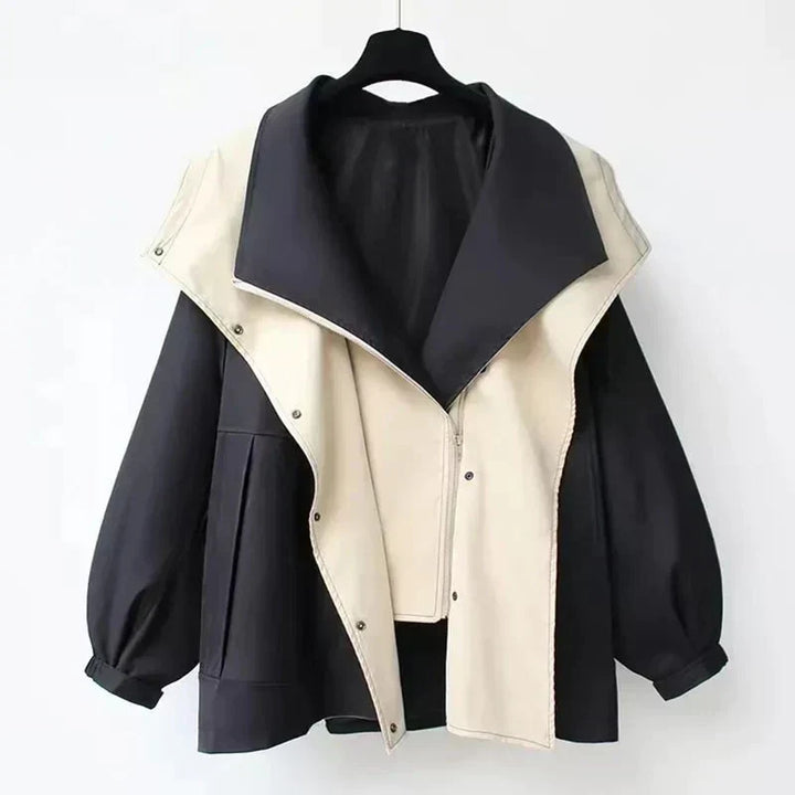 Serafina | Gewatteerde Redactionele Nonchalante Trenchcoat