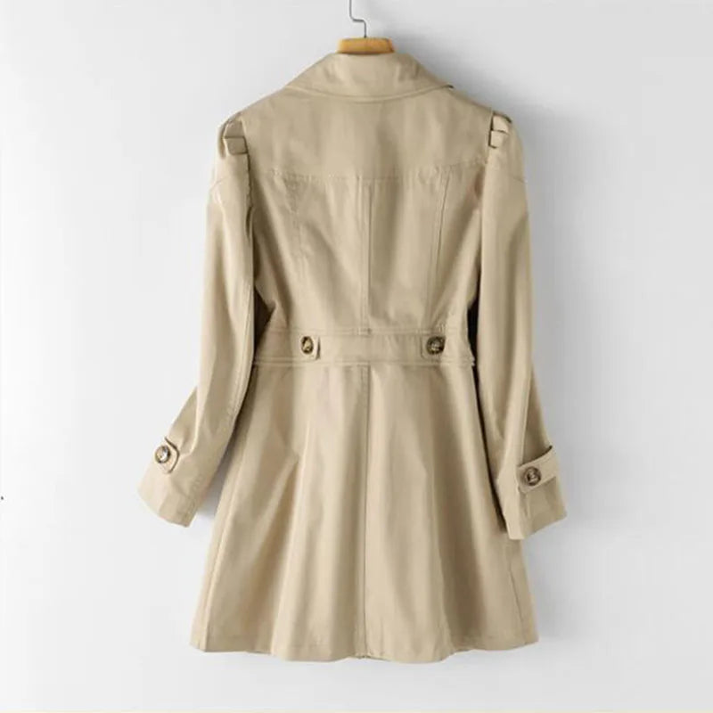 Sevim | Notch-Lapel Signature Graceful Trench Coat