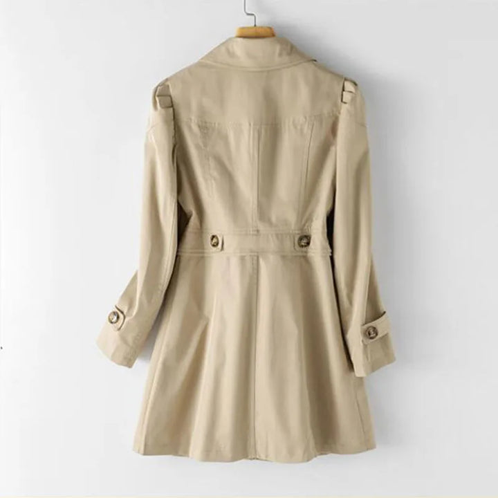 Sevim | Notch-Lapel Signature Graceful Trench Coat