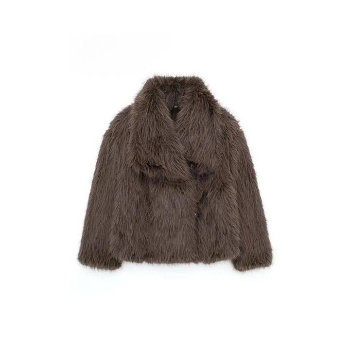 Elisabeth | Wrap Notch-Lapel Poised Coat