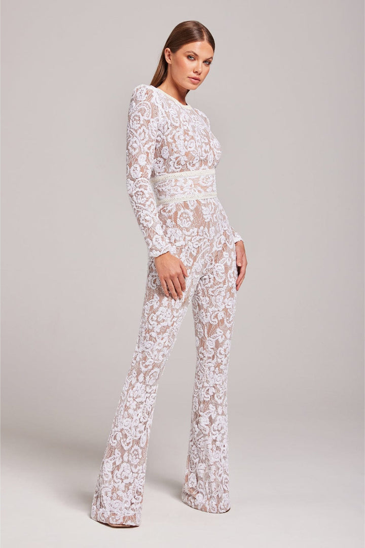Julia | Jumpsuit - Verfijnd Ontwerp met Kant Details