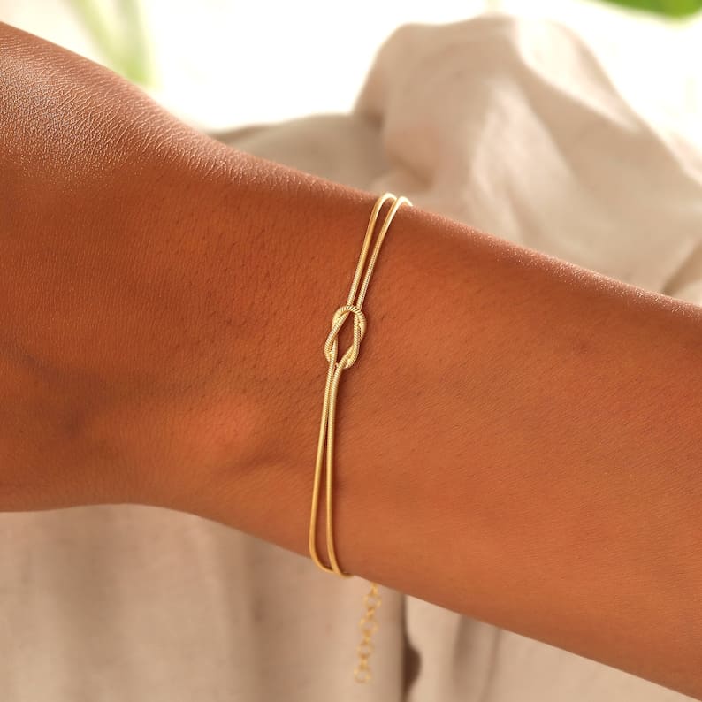 Livia - Liefdesknoop Armband