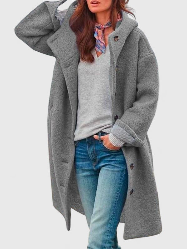 FREYA – TEXTUUR RICH HOODED JAS