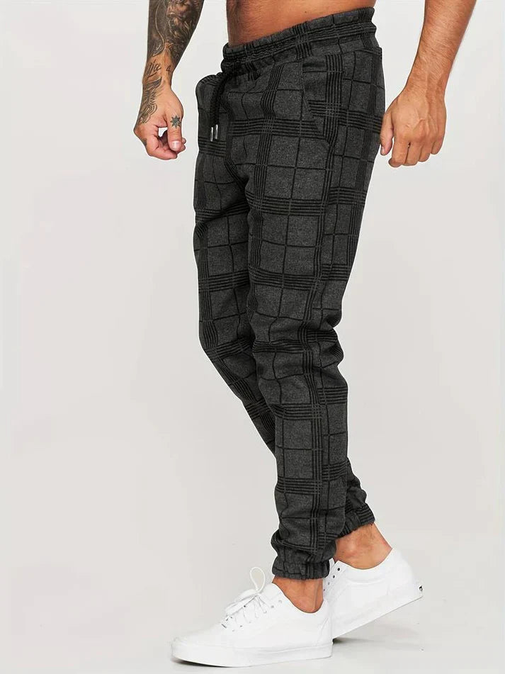 Evert™ Geruite Joggingbroek