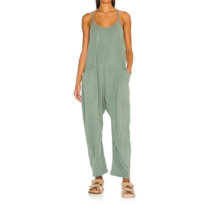 Jumpsuit met Voorzakken voor Dames