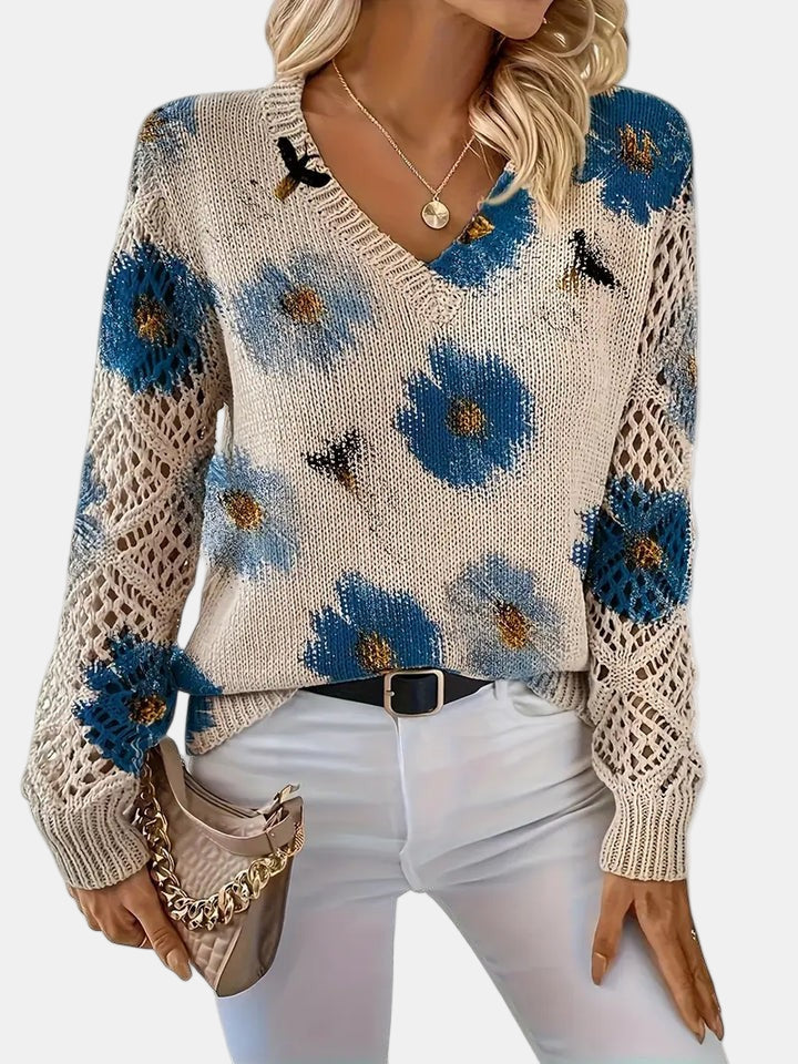 BRIANNA – BLOEIENDE CHIC BREISWEATER