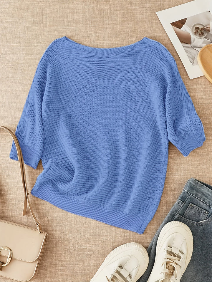 Lena | Relaxed Open-Knit Trui