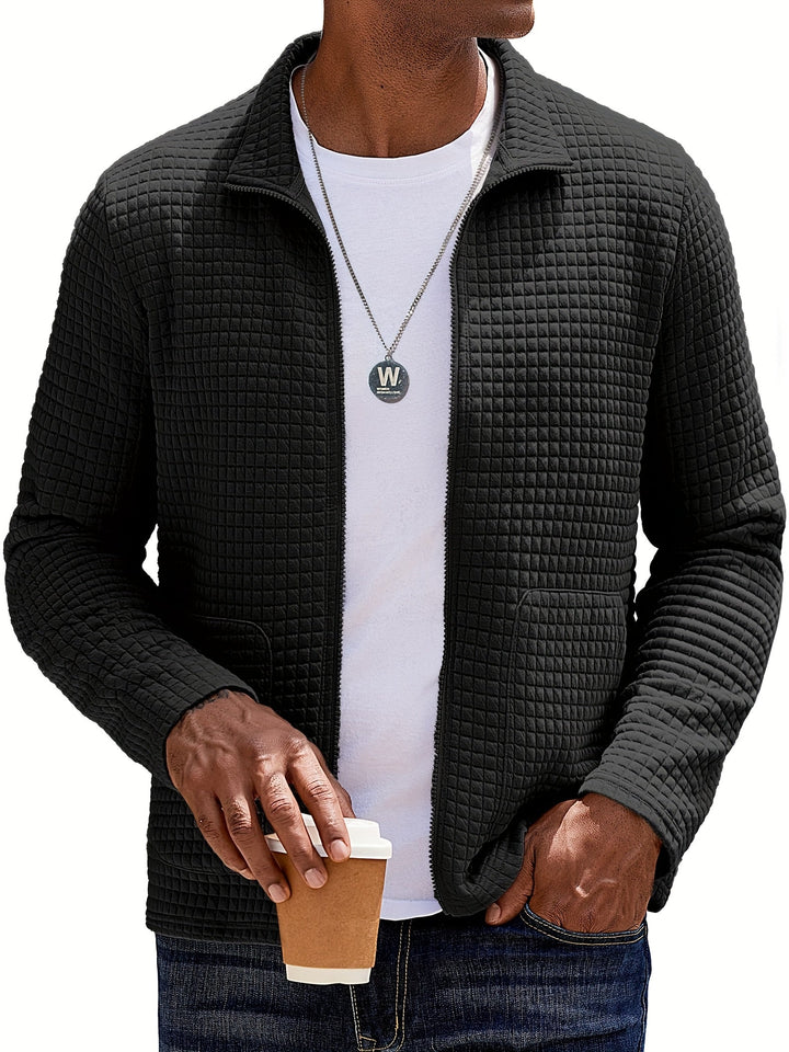 Hugo | Textured Zip-Up Jast