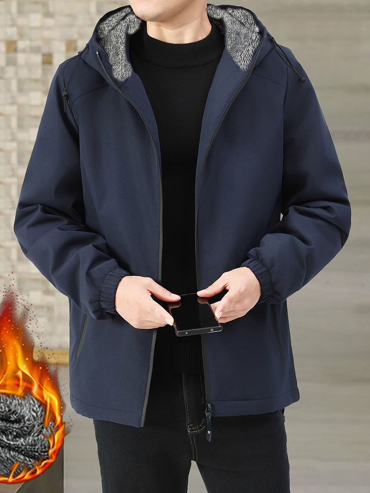 Victor | Cozy Fleece-Lined Hooded Jast