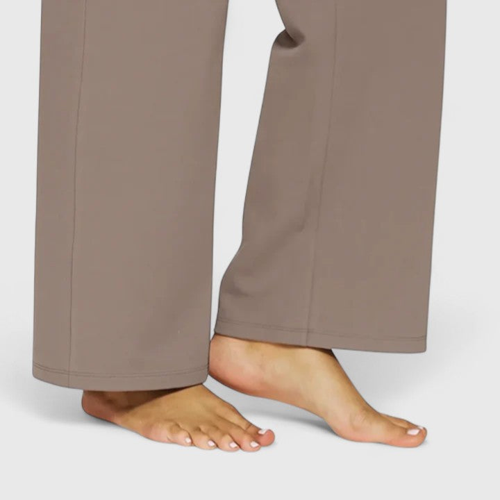 Zoey | Dames Hoge Taille Wijde Broek
